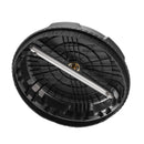 VEVOR Augstspiediena mazgātāja virsmas tīrītājs, Ø38 cm, 4 riteņi, līdz 207 bar, plastmasa, melns