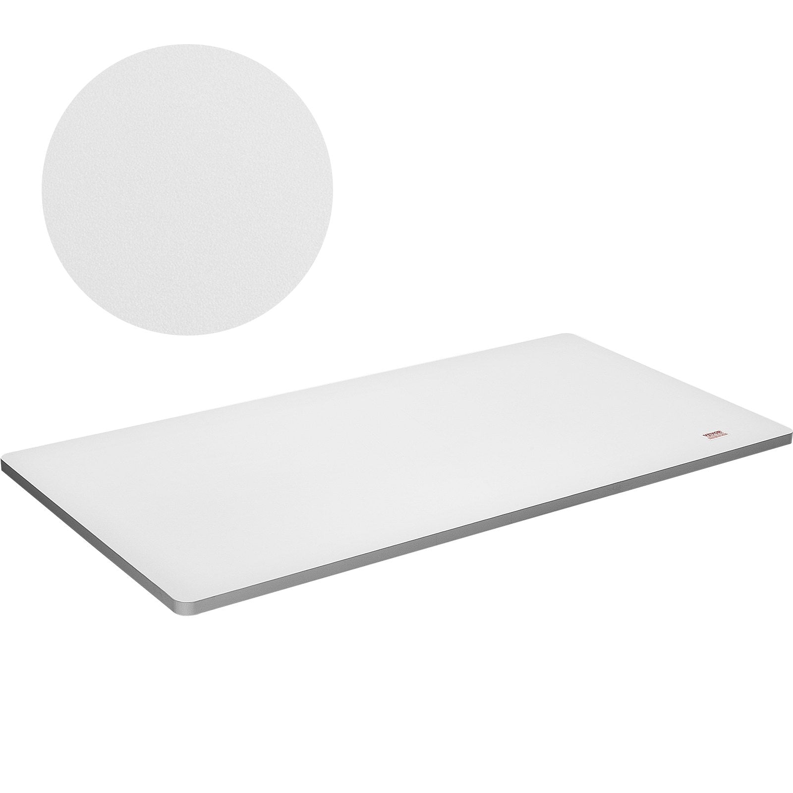 VEVOR galda virsma 120x75x2,5 cm, taisnstūrveida, skaidu plātne, 100 kg