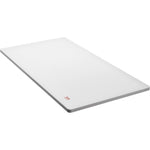 VEVOR galda virsma 120x75x2,5 cm, taisnstūrveida, skaidu plātne, 100 kg