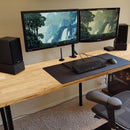 VEVOR galda virsma, masīvkoks, taisnstūra, kļavas koks, 1200 × 750 × 38 mm