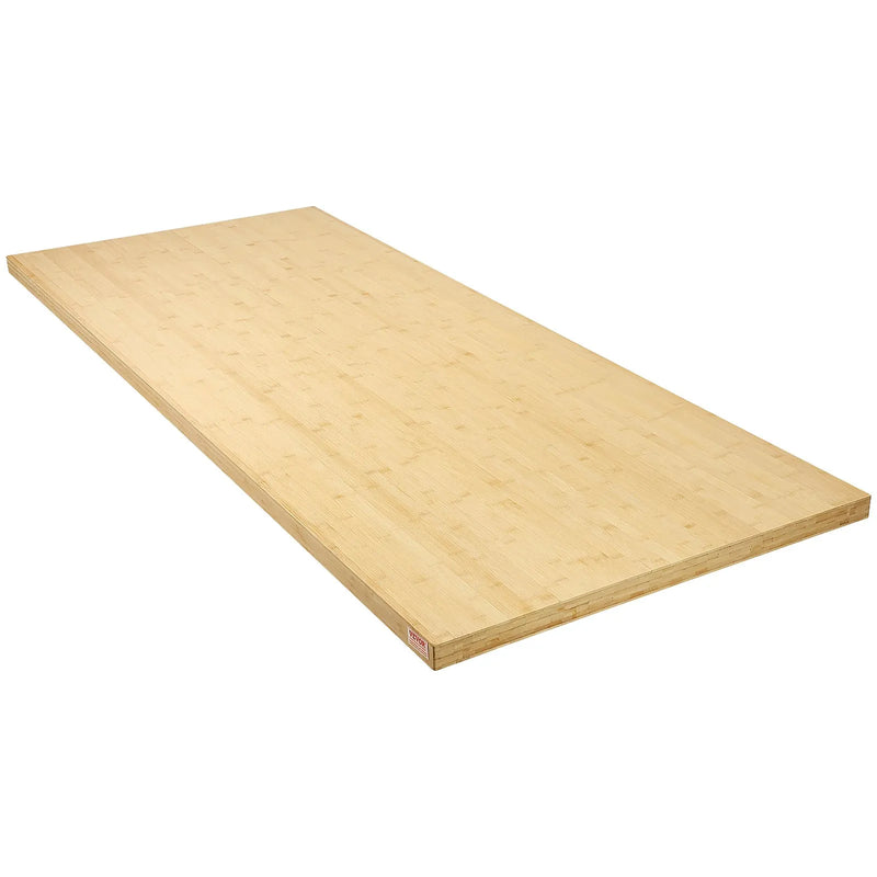VEVOR bamboo table top, rectangular, 1800 × 737 × 38 mm, load capacity up to 150 kg
