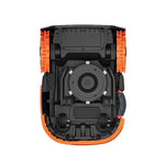 3000 m²_Zāliena robots SEGWAY Navimow H230E, darbojas bez kontūras kabeļiem, nodrošina stabilu darbību uz nogāzēm līdz 45% (24°), tāpēc ir piemērots ne tikai gludam, bet arī sarežģītākam reljefam
