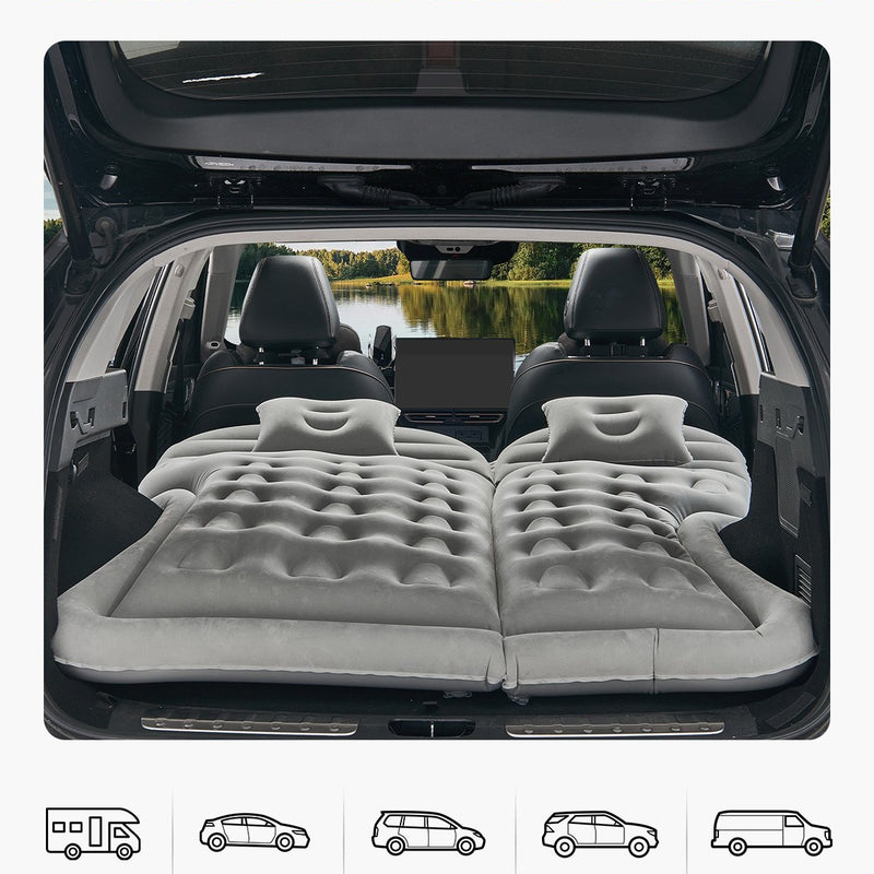 VEVOR piepūšamais auto matracis kempingam un ceļošanai – piemērots SUV, MPV un sedaniem
