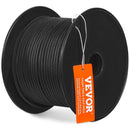 VEVOR Pīts neilona virve 4,8 mm × 76,2 m, 32 pavedieni, pārrāvuma izturība 326 kg, āra kāpšanas virve arboristiem, klinšu kāpšanai, pārgājieniem, kempingam, šūpolēm, nolaišanās darbiem un glābšanai, melna