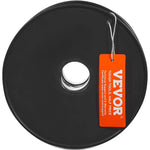 VEVOR Pīts neilona virve 4,8 mm × 76,2 m, 32 pavedieni, pārrāvuma izturība 326 kg, āra kāpšanas virve arboristiem, klinšu kāpšanai, pārgājieniem, kempingam, šūpolēm, nolaišanās darbiem un glābšanai, melna