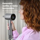 AENO Profesionālais matu fēns HD5G apvieno modernu AI tehnoloģiju ar daudzfunkcionālu vadību, pelēks