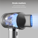 AENO Profesionālais matu fēns HD5G apvieno modernu AI tehnoloģiju ar daudzfunkcionālu vadību, pelēks