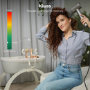 AENO Profesionālais matu fēns HD5G apvieno modernu AI tehnoloģiju ar daudzfunkcionālu vadību, pelēks