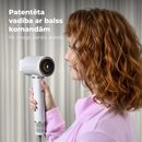 AENO Profesionālais matu fēns HD5W apvieno modernu AI tehnoloģiju ar daudzfunkcionālu vadību, balts