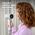 AENO Professional Hair Dryer HD5W ühendab täiustatud AI-tehnoloogia multifunktsionaalse juhtimisega, valge