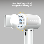 AENO Professional Hair Dryer HD5W ühendab täiustatud AI-tehnoloogia multifunktsionaalse juhtimisega, valge