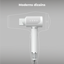AENO Profesionālais matu fēns HD5W apvieno modernu AI tehnoloģiju ar daudzfunkcionālu vadību, balts