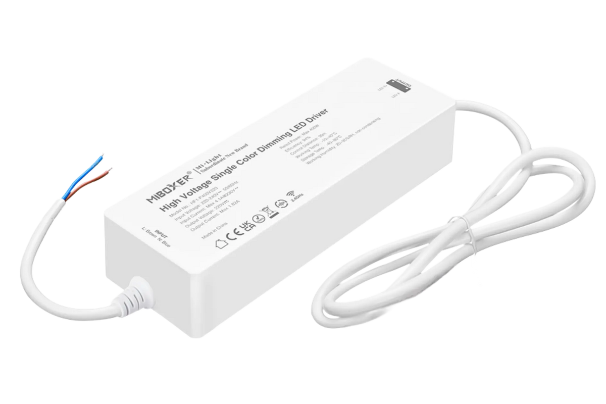 LED barošanas bloks 230 V ar pastāvīgu līdzstrāvas izeju HF1-P400
