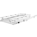 VEVOR 28 cm x 53 cm Ievilkšanas Skapja Organizators, Smagās Klases Hroma Tērauda Slīdošās Atvilktnes, Uzglabāšanai Virtuvē, Vannasistabā, Zem Izlietnes