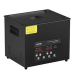 VEVOR 10 l ultraskaņas tīrītājs, 240 W digitāla ultraskaņas tīrīšanas iekārta ar saudzīgo režīmu un uzlabotu degazēšanu, 40 kHz industriāls ultraskaņas tīrītājs ar sildīšanu un taimeri retainieru, juvelierizstrādājumu un instrumentu tīrīšanai