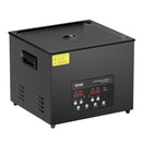 VEVOR 15 l ultraskaņas tīrītājs, 360 W digitāla ultraskaņas tīrīšanas iekārta ar saudzīgo režīmu un uzlabotu degazēšanu, 40 kHz industriāls ultraskaņas tīrītājs ar sildīšanu un taimeri retainieru, juvelierizstrādājumu un instrumentu tīrīšanai