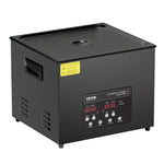VEVOR 15 l ultraskaņas tīrītājs, 360 W digitāla ultraskaņas tīrīšanas iekārta ar saudzīgo režīmu un uzlabotu degazēšanu, 40 kHz industriāls ultraskaņas tīrītājs ar sildīšanu un taimeri retainieru, juvelierizstrādājumu un instrumentu tīrīšanai