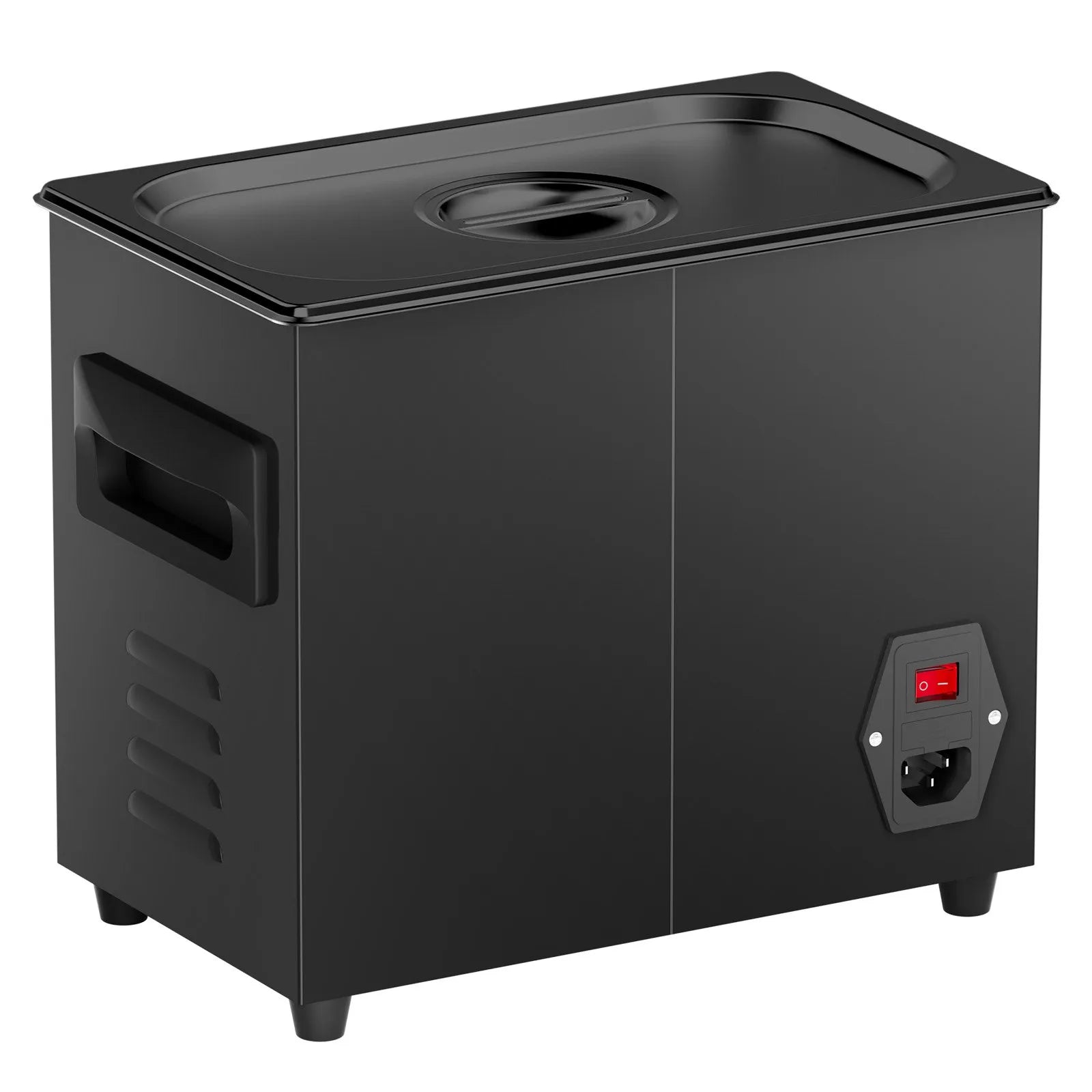 VEVOR 3 l ultraskaņas tīrītājs, 120 W digitāla ultraskaņas tīrīšanas iekārta ar saudzīgo režīmu un uzlabotu degazēšanu, 40 kHz ultraskaņas tīrītājs ar sildīšanu un taimeri juvelierizstrādājumu, briļļu, instrumentu un retainieru tīrīšanai
