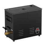 VEVOR 6 l ultraskaņas tīrītājs, 180 W digitāla ultraskaņas tīrīšanas iekārta ar saudzīgo režīmu un uzlabotu degazēšanu, 40 kHz industriāls ultraskaņas tīrītājs ar sildīšanu un taimeri retainieru, juvelierizstrādājumu un instrumentu tīrīšanai