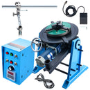 VEVOR welding positioner 50 kg, 0-90° rotary table, 0,5-6 rpm