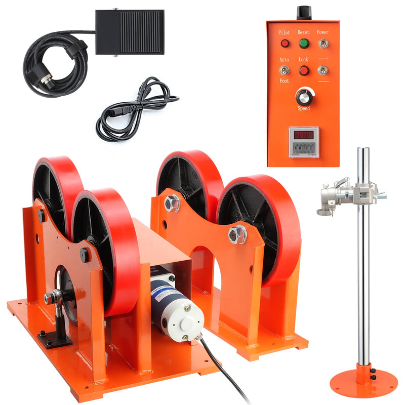 VEVOR welding rotator with coupled rollers - rotating device with a load capacity of 1000 kg