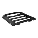 VEVOR jumta bagāžas grozs, 965 × 965 × 142 mm, universāls smagas slodzes jumta bagāžas grozs, kravnesība līdz 68 kg, visiem laikapstākļiem piemērots auto jumta bagāžas turētājs, piemērots šķērsstieņiem līdz 90 × 50 mm, SUV un pikapiem
