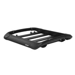 VEVOR jumta bagāžas grozs, 965 × 965 × 142 mm, universāls smagas slodzes jumta bagāžas grozs, kravnesība līdz 68 kg, visiem laikapstākļiem piemērots auto jumta bagāžas turētājs, piemērots šķērsstieņiem līdz 90 × 50 mm, SUV un pikapiem