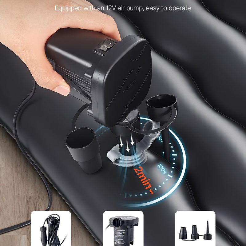 Надувной автомобильный матрас VEVOR для кемпинга и путешествий - подходит для внедорожников, MPV, седанов