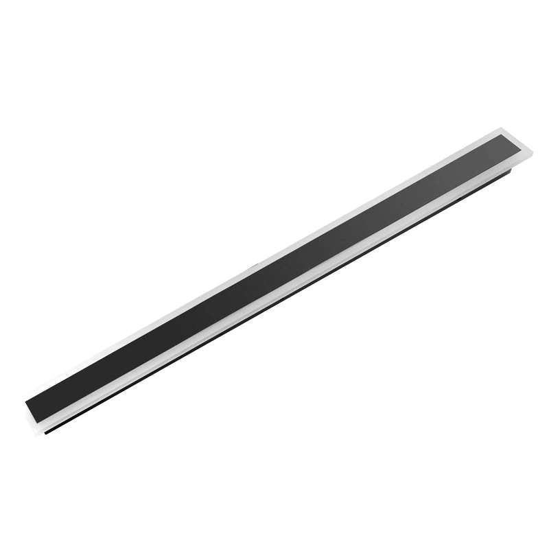 VEVOR āra sienas gaismekļi, 2 gab., 1200 mm gara moderna ārējā sienas gaismas līnija, 3000 K silti balta gaisma, IP65 ūdensizturīgi, pret rūsu aizsargāti, āra sienas apgaismojums mājai, lieveņiem un garāžām