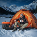 Dīzeļdegvielas sildītājs, 8 kW, 220V un DC 12 V, pārnēsājams viengabala gaisa sildītājs ar tālvadību un LCD ekrānu, ātra uzsildīšana, zems trokšņa līmenis, 4 l degvielas tvertne, piemērots kravas auto, furgoniem, kemperiem un garāžām