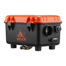 Dīzeļdegvielas sildītājs, 8 kW, 220V un DC 12 V, pārnēsājams viengabala gaisa sildītājs ar tālvadību un LCD ekrānu, ātra uzsildīšana, zems trokšņa līmenis, 4 l degvielas tvertne, piemērots kravas auto, furgoniem, kemperiem un garāžām