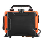Dīzeļdegvielas sildītājs, 8 kW, 220V un DC 12 V, pārnēsājams viengabala gaisa sildītājs ar tālvadību un LCD ekrānu, ātra uzsildīšana, zems trokšņa līmenis, 4,5 l degvielas tvertne, piemērots kravas auto, furgoniem un kemperiem