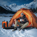 Dīzeļdegvielas sildītājs, 8 kW, 220V un DC 12 V, pārnēsājams viengabala gaisa sildītājs ar tālvadību un LCD ekrānu, ātra uzsildīšana, zems trokšņa līmenis, 4,5 l degvielas tvertne, piemērots kravas auto, furgoniem un kemperiem