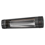 VEVOR infrasarkanais sildītājs 2500W, 3 režīmi, taimeris, melns