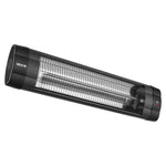 VEVOR infrasarkanais sildītājs 2500W, 3 režīmi, taimeris, melns