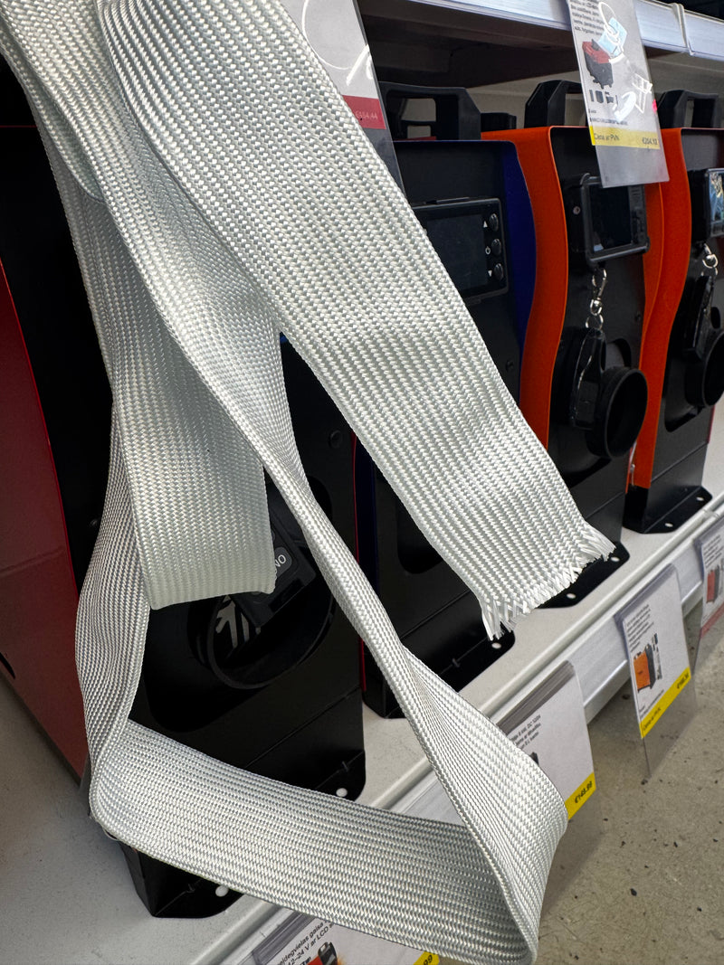 VEVOR 1m garums_Izpūtēja aizsargšķiedras materiāls 5-8kW krāsniņām(Vevor dīzeļa sildītajiem)