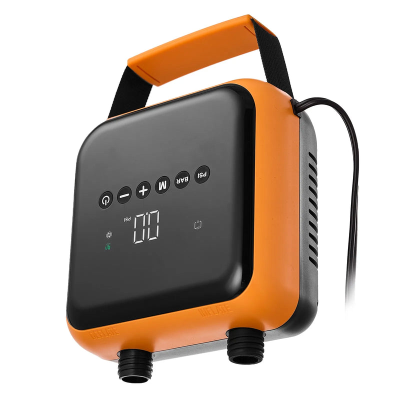 VEVOR SUP dēļa sūknis 40 PSI ar divpakāpju piepūšanu un iztukšošanu, automātisku izslēgšanos un 12 V DC auto pieslēgumu piepūšamiem dēļiem, teltīm un matračiem