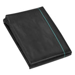 VEVOR nezāļu kontroles ainavu audums, 0,9 x 30,5 m izturīgs dārza nezāļu audums, austs PP nezāļu kontroles audums, piebraucamā ceļa audums, ģeotekstils ainavu labiekārtošanai, zemes pārklājs, nezāļu bloķēšanas paklājs, melns