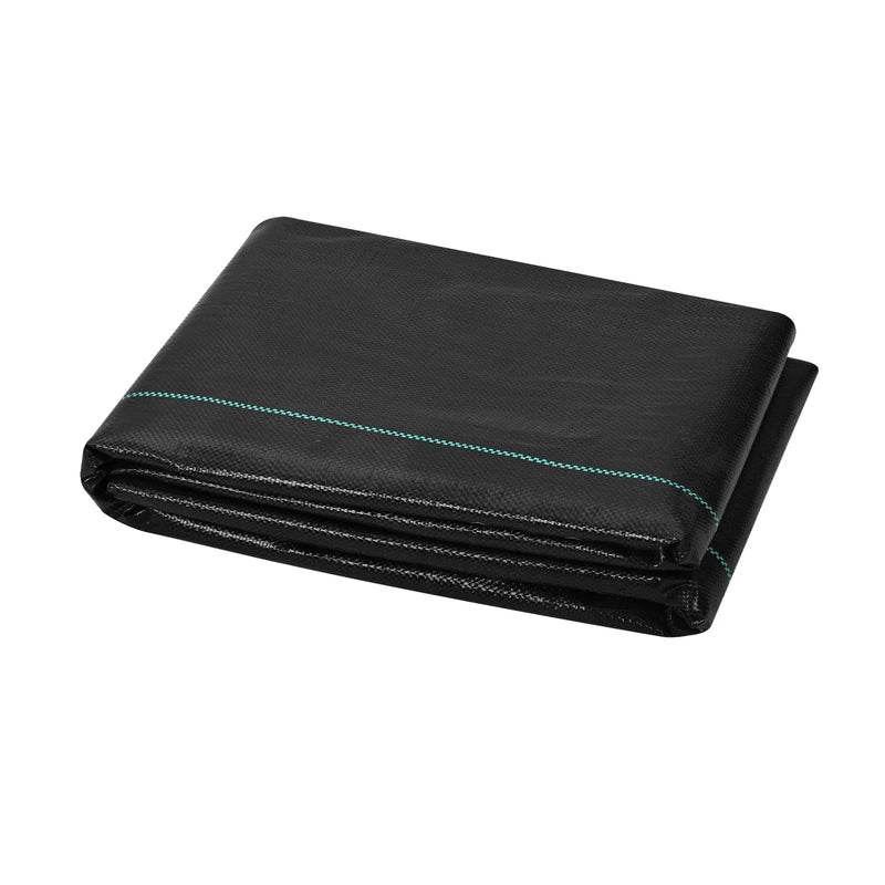 VEVOR 0,9 x 15,2 m Premium izturīgs nezāļu kontroles ainavu audums, 3,2 OZ austs ģeotekstils zem grants, augsta caurlaidība nezāļu bloķēšanas paklājam, piebraucamā ceļa audums, dārza nezāļu kontroles pārklājs
