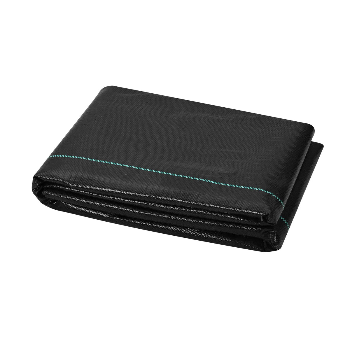 VEVOR Nezāļu ierobežošanas ainavu audums 1,22 x 15,24 m, pastiprināts austs PP dārza segums, ģeotekstils piebraucamajam ceļam un ainavu darbiem, zemes segums nezāļu kontrolei, melns