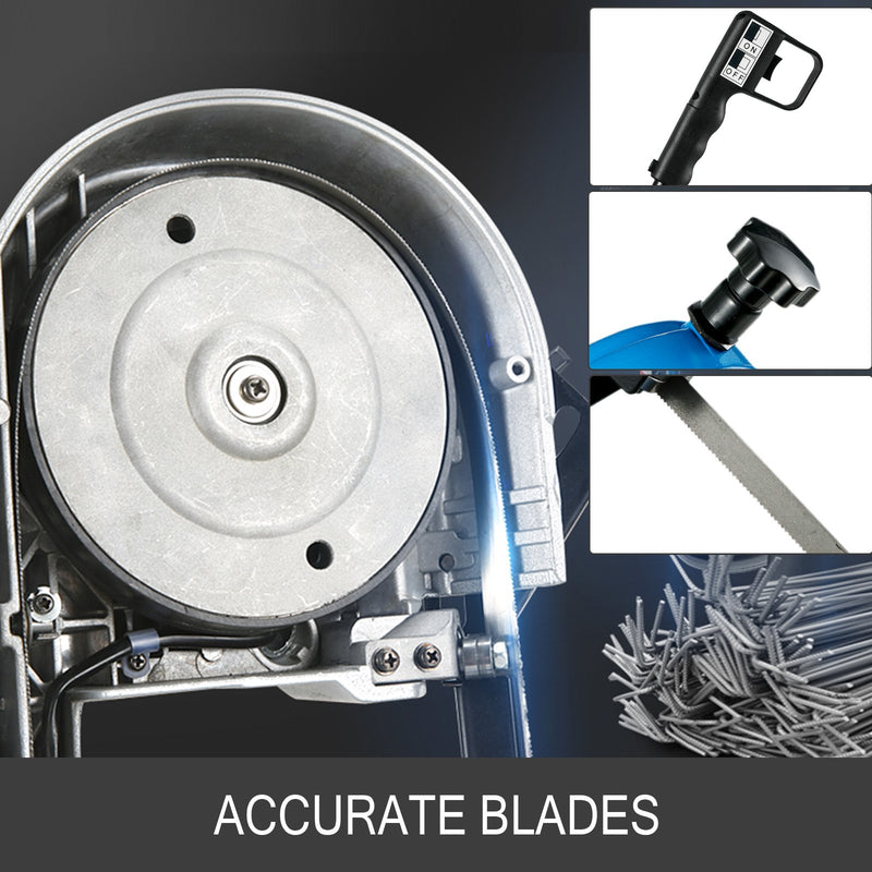 VEVOR Metāla lentzāģis 1000 W metāla, koka, stikla šķiedras un plastmasas griešanai