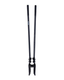 VEVOR cauruma rakšanas lāpsta ar stiklašķiedras kātu un mēroga atzīmēm, 1460 mm