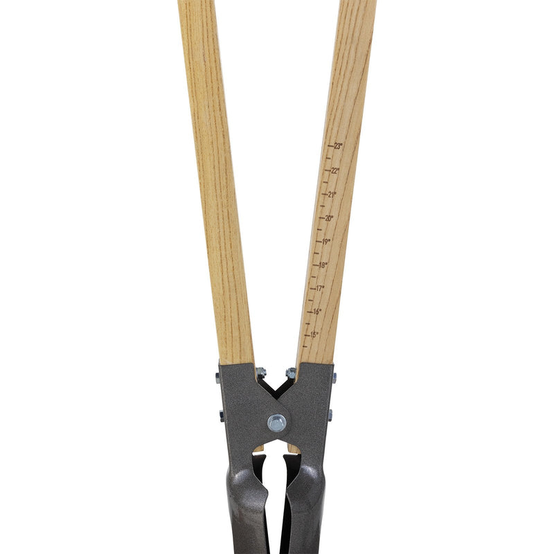 VEVOR caurumu rakšanas instruments ar koka rokturi un mērogu atzīmēm, 146 cm caurumu rakšanas instruments