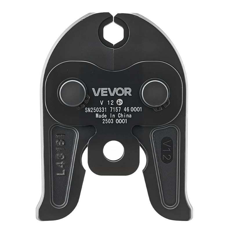 VEVOR V12 presēšanas uzgalis 12 mm, piemērots V tipa nerūsējošā tērauda caurulēm