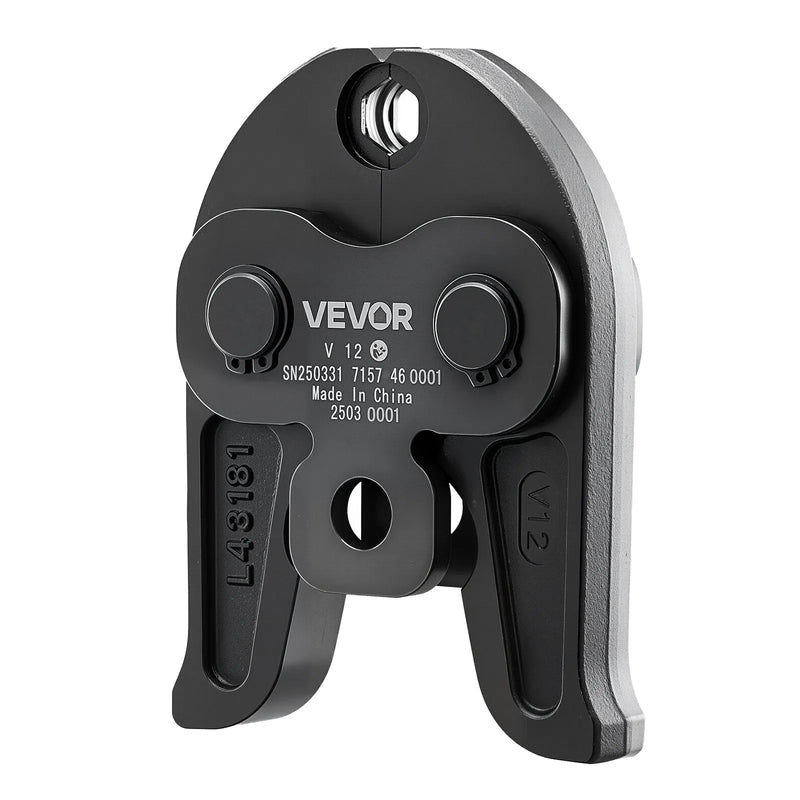 VEVOR V12 presēšanas uzgalis 12 mm, piemērots V tipa nerūsējošā tērauda caurulēm