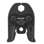 VEVOR presēšanas uzgalis V22, 22 mm, paredzēts V tipa nerūsējošā tērauda caurulēm, izgatavots no augstas stiprības cementēta tērauda, saderīgs ar standarta preses instrumentiem