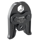 VEVOR presēšanas uzgalis V28, 28 mm, paredzēts V tipa nerūsējošā tērauda caurulēm, izgatavots no augstas stiprības cementēta tērauda, saderīgs ar standarta preses instrumentiem