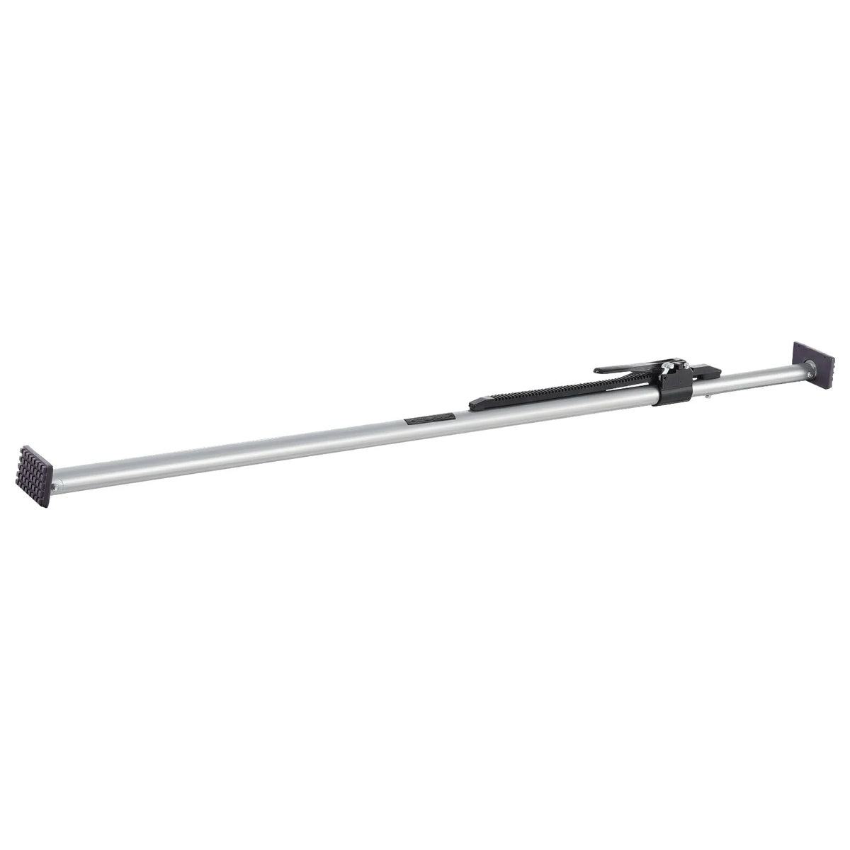 VEVOR kravas fiksācijas stienis, sprūdrata tipa kravas stienis ar regulējamu garumu 1499–1854 mm, izturīgs tērauda kravas stabilizators ar neslīdošiem balsta uzgaļiem, teleskopiski kravas fiksācijas stieņi pikapa kravas kastei.
