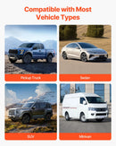 VEVOR kravas fiksēšanas stienis ar sprūdrata mehānismu, regulējams 1016–1854 mm, pastiprināta tērauda teleskopiska kravas bloķēšanas sistēma ar neslīdošiem atbalsta spilventiņiem, paredzēta SUV un vieglajiem automobiļiem