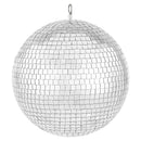VEVOR spoguļdisco bumba 30 cm ar piekarināšanas gredzenu, spoguļvirsmas diskobumba ballīšu dekorācijām DJ klubiem, skatuvēm, kāzām, dzimšanas dienām, Ziemassvētkiem un Jaungada svinībām